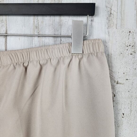 Allison Daley Cropped Capri Pants Tan Size 14p - Picture 9 of 9